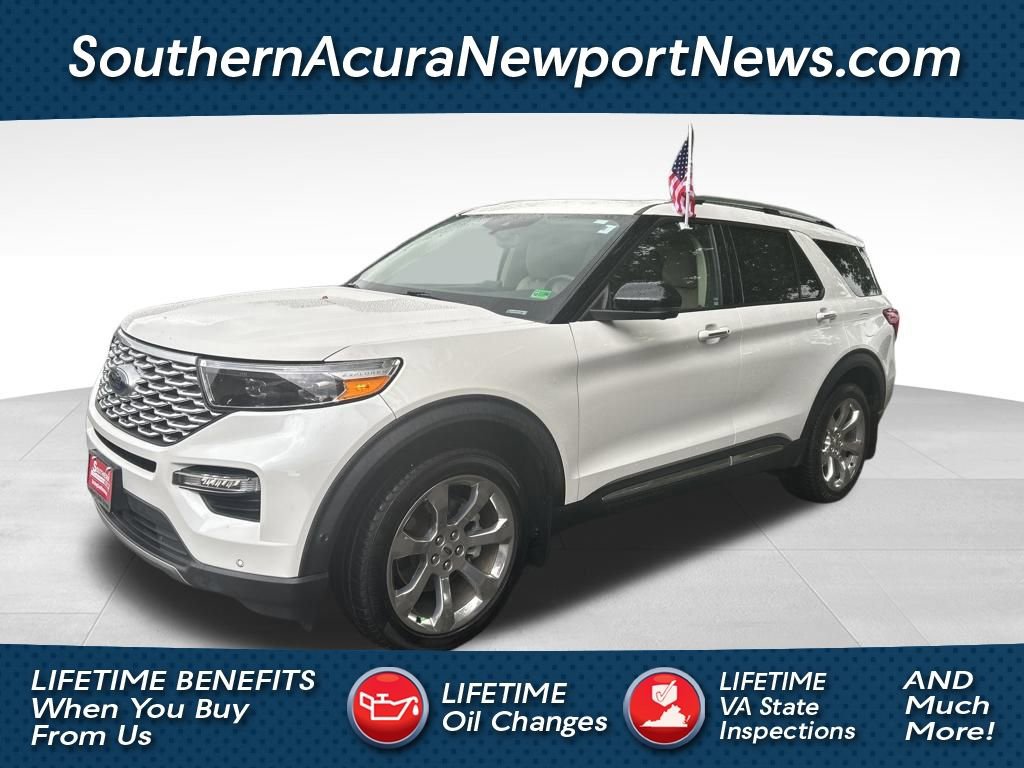 Used 2020 Ford Explorer Platinum w/ Premium Technology Package image 1