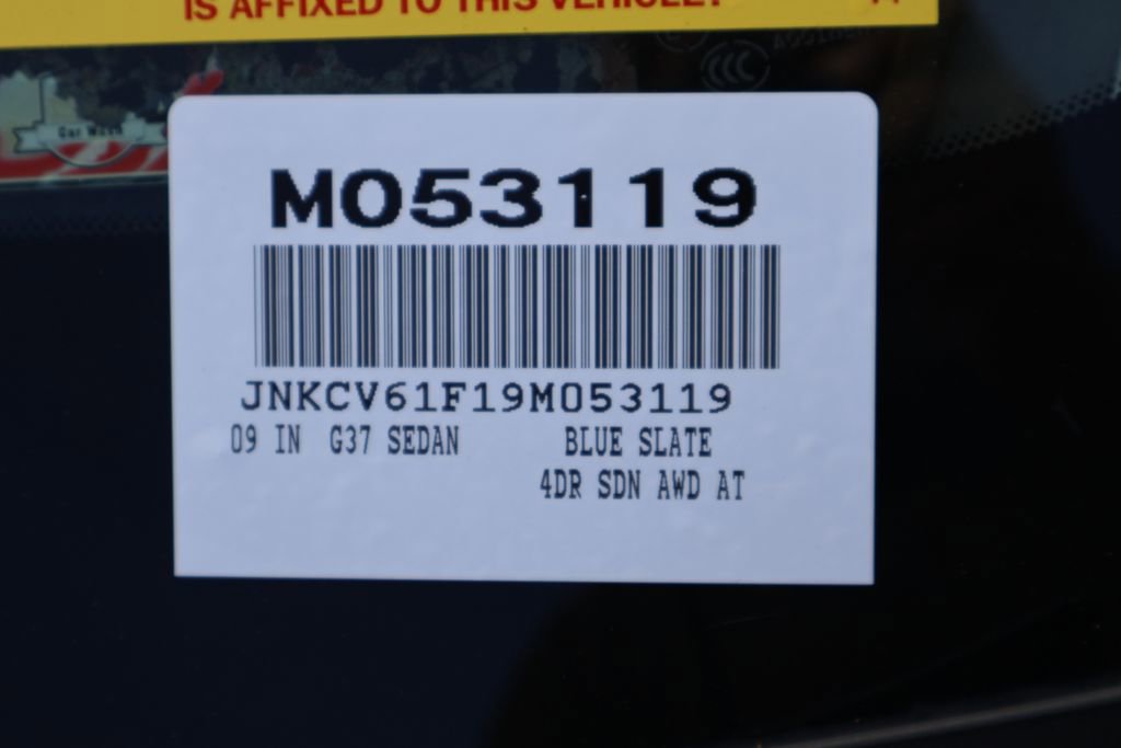 Used 2009 INFINITI G37 x Sedan w/ Premium Pkg AWD/4WD image 7