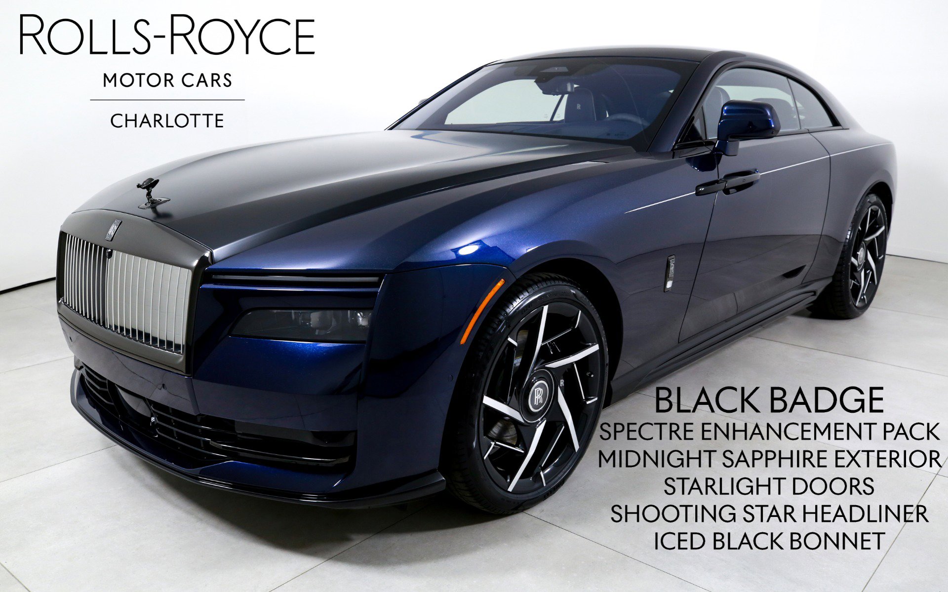 New 2026 Rolls-Royce Spectre Black Badge