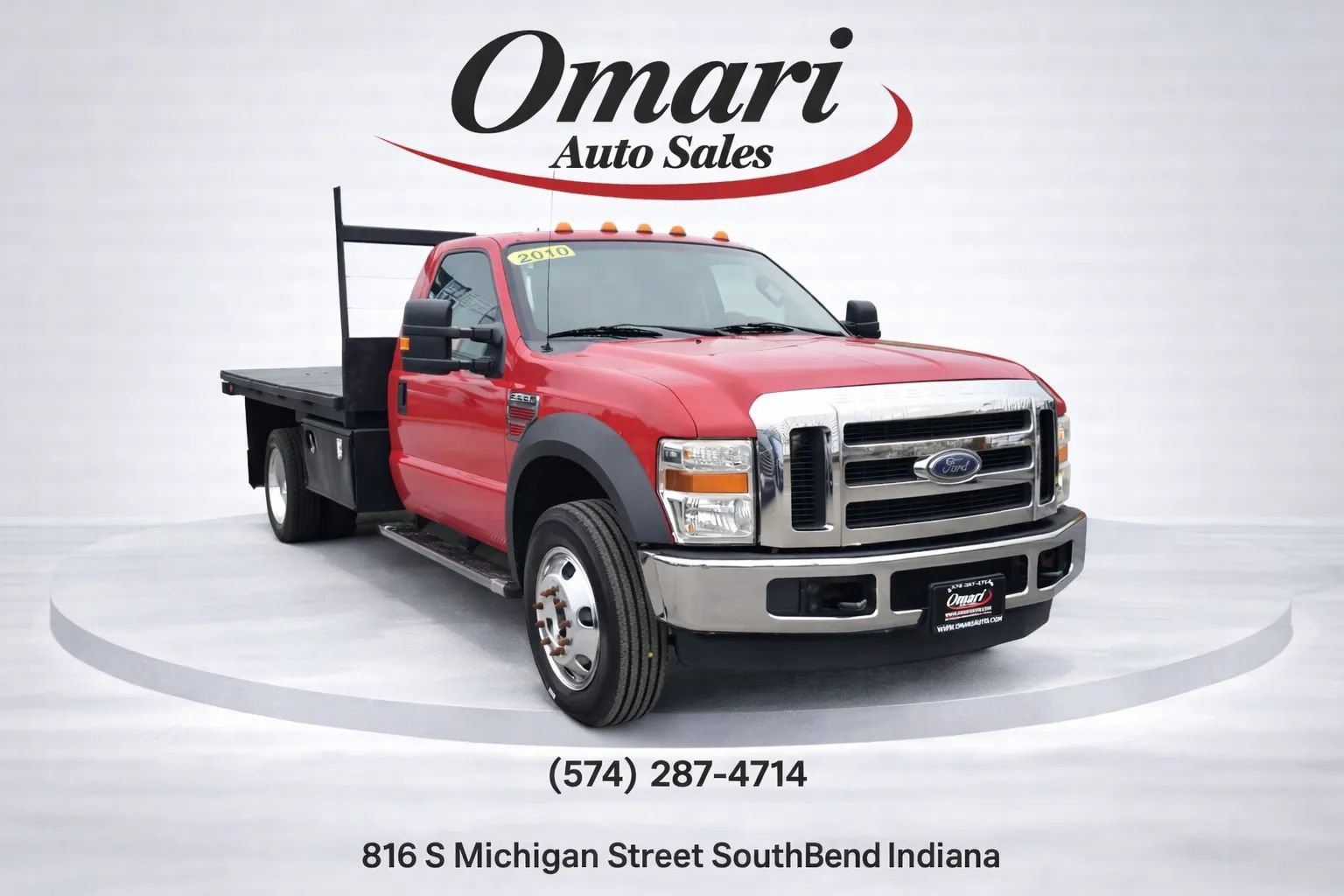 Used 2008 Ford F550 4x4 Crew Cab Super Duty image 1