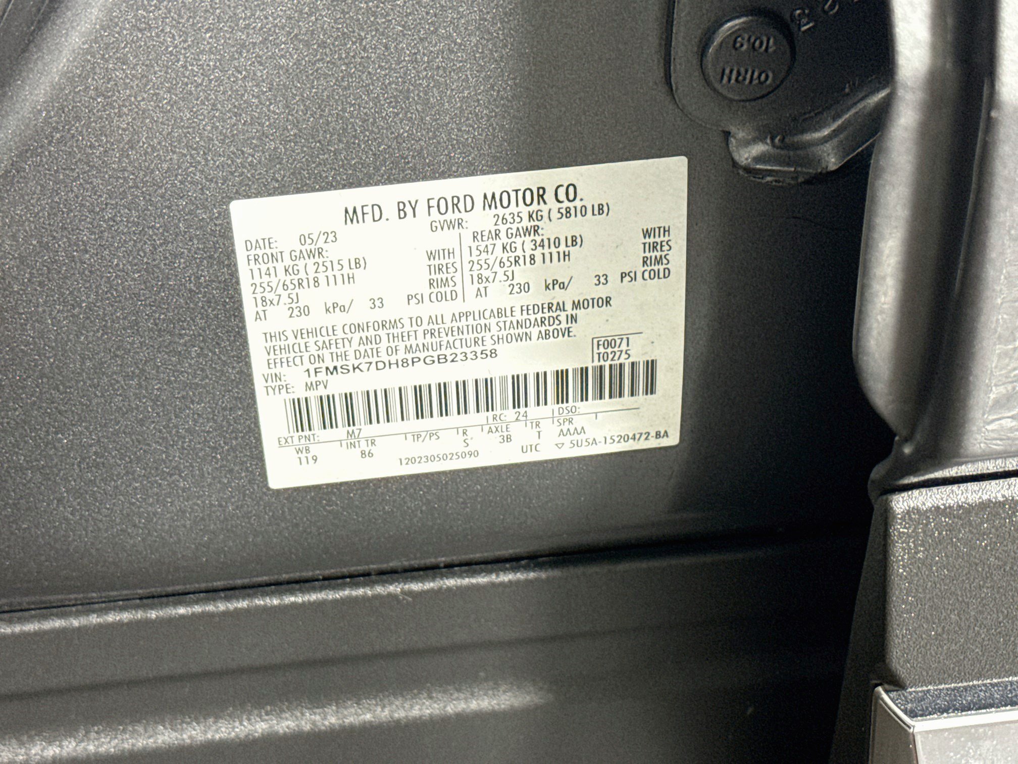 Used 2023 Ford Explorer XLT RWD image 40