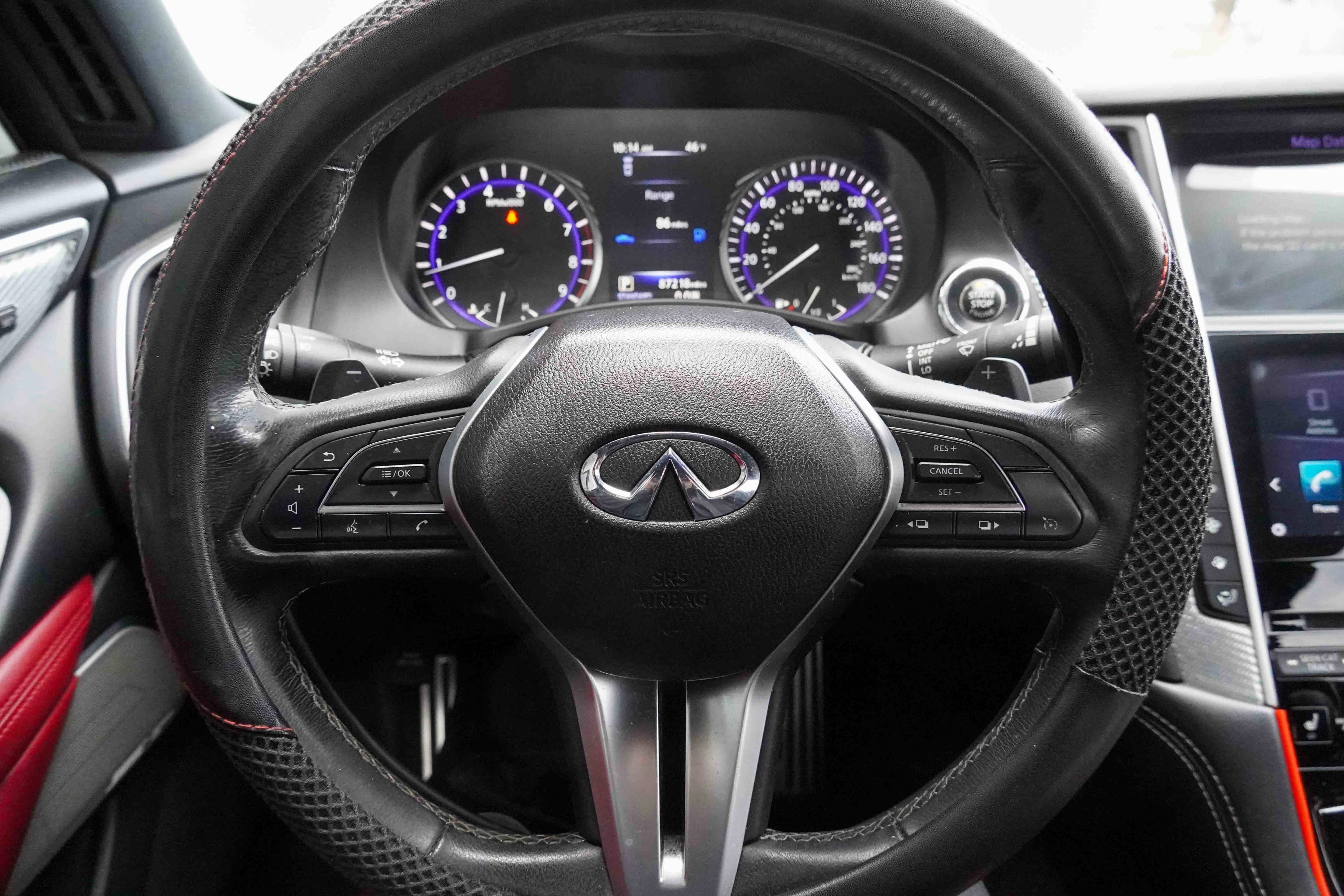 Used 2019 INFINITI Q60 Red Sport 400 image 19