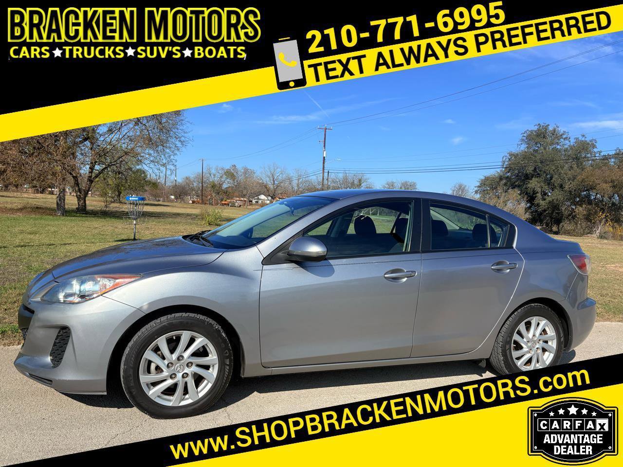 Used 2012 MAZDA MAZDA3 i Touring image 1