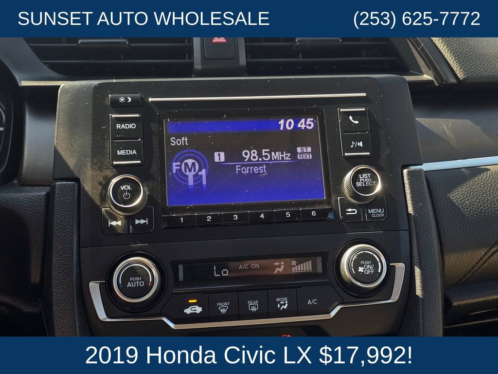 Used 2019 Honda Civic LX image 29