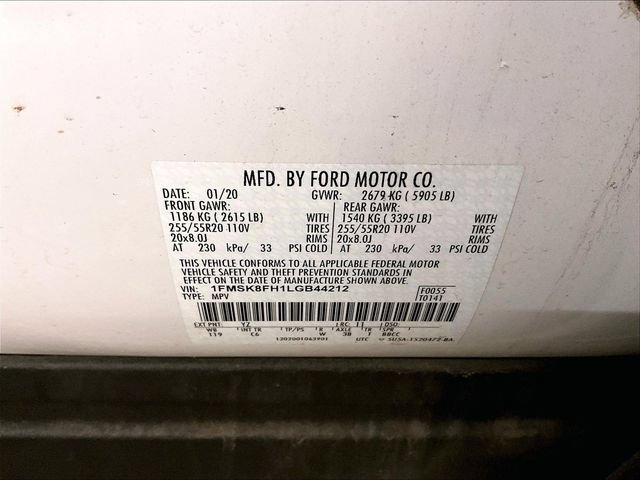 Used 2020 Ford Explorer Limited AWD/4WD image 34