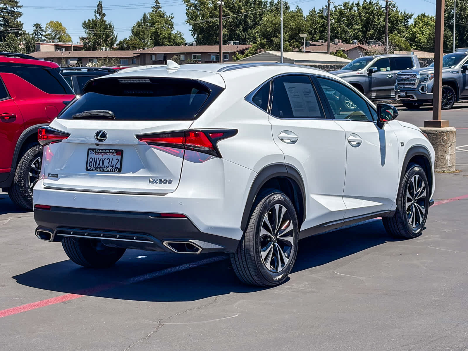 Used 2020 Lexus NX 300 F Sport w/ F Sport Premium Package AWD/4WD image 4