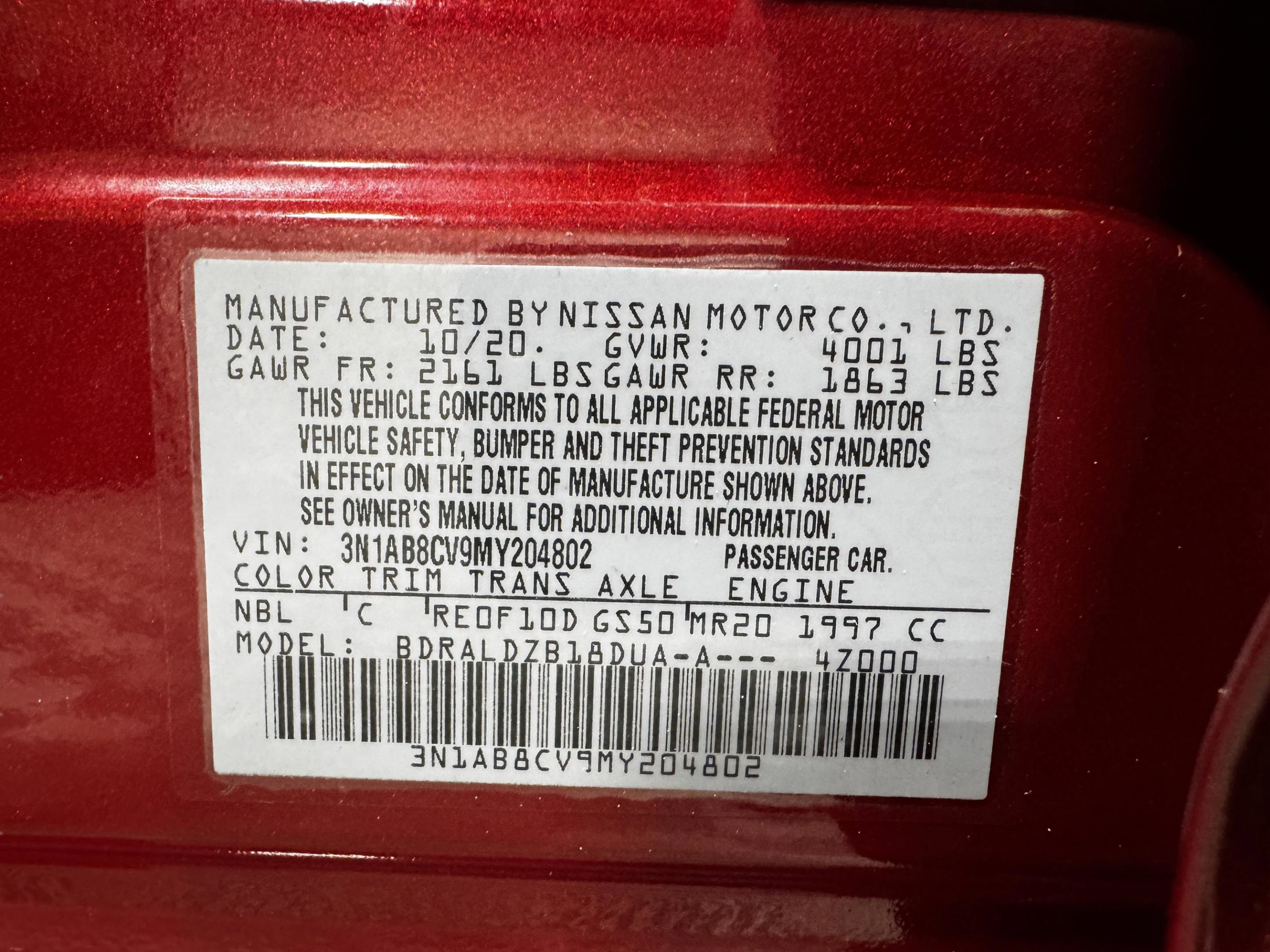 Used 2021 Nissan Sentra SV w/ SV Premium Package image 50