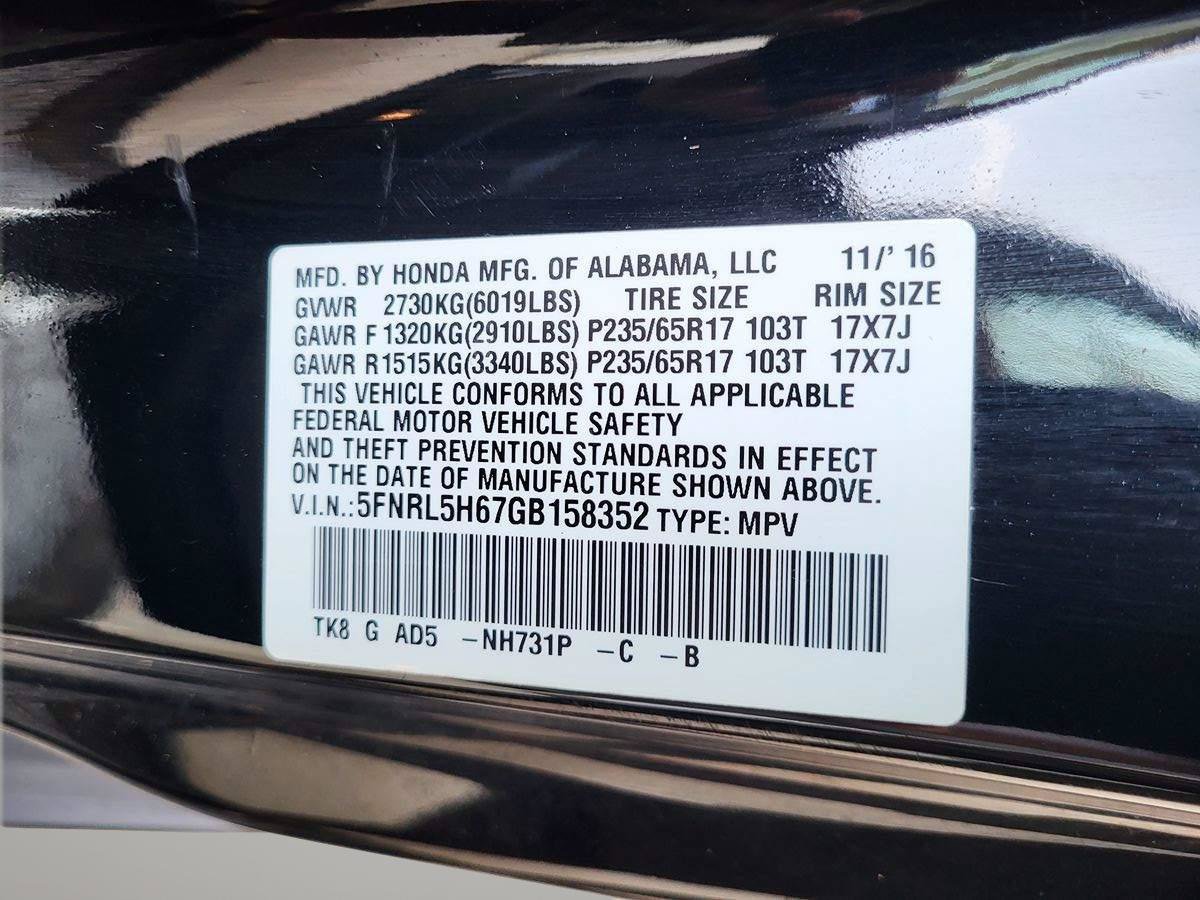 Used 2016 Honda Odyssey EX-L image 33