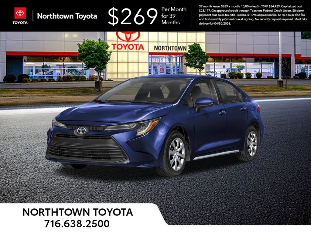 New 2026 Toyota Corolla LE