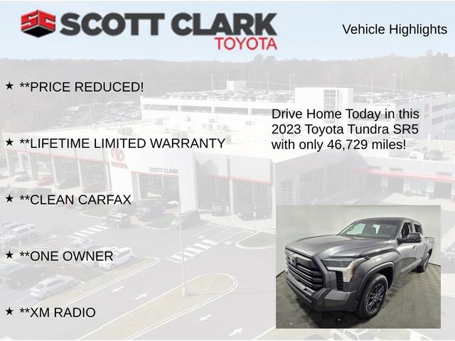 Used 2023 Toyota Tundra SR5 w/ SX Package image 12