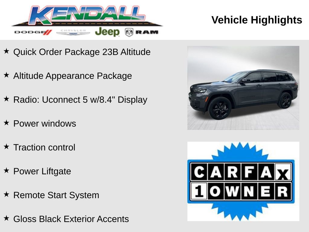 Certified 2023 Jeep Grand Cherokee L Laredo image 3