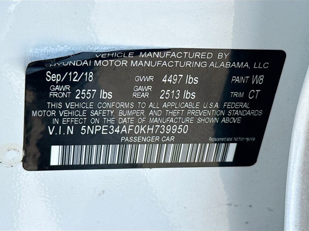 Used 2019 Hyundai Sonata SEL image 36