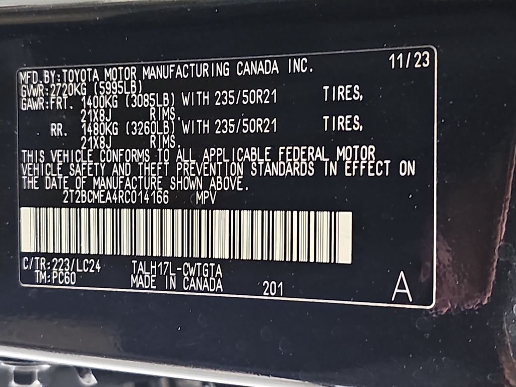 Certified 2024 Lexus RX 500h F Sport w/ Convenience Package AWD/4WD image 37