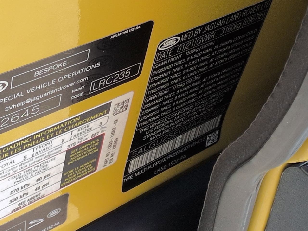 Used 2021 Land Rover Range Rover Autobiography Fifty Edition AWD/4WD image 29