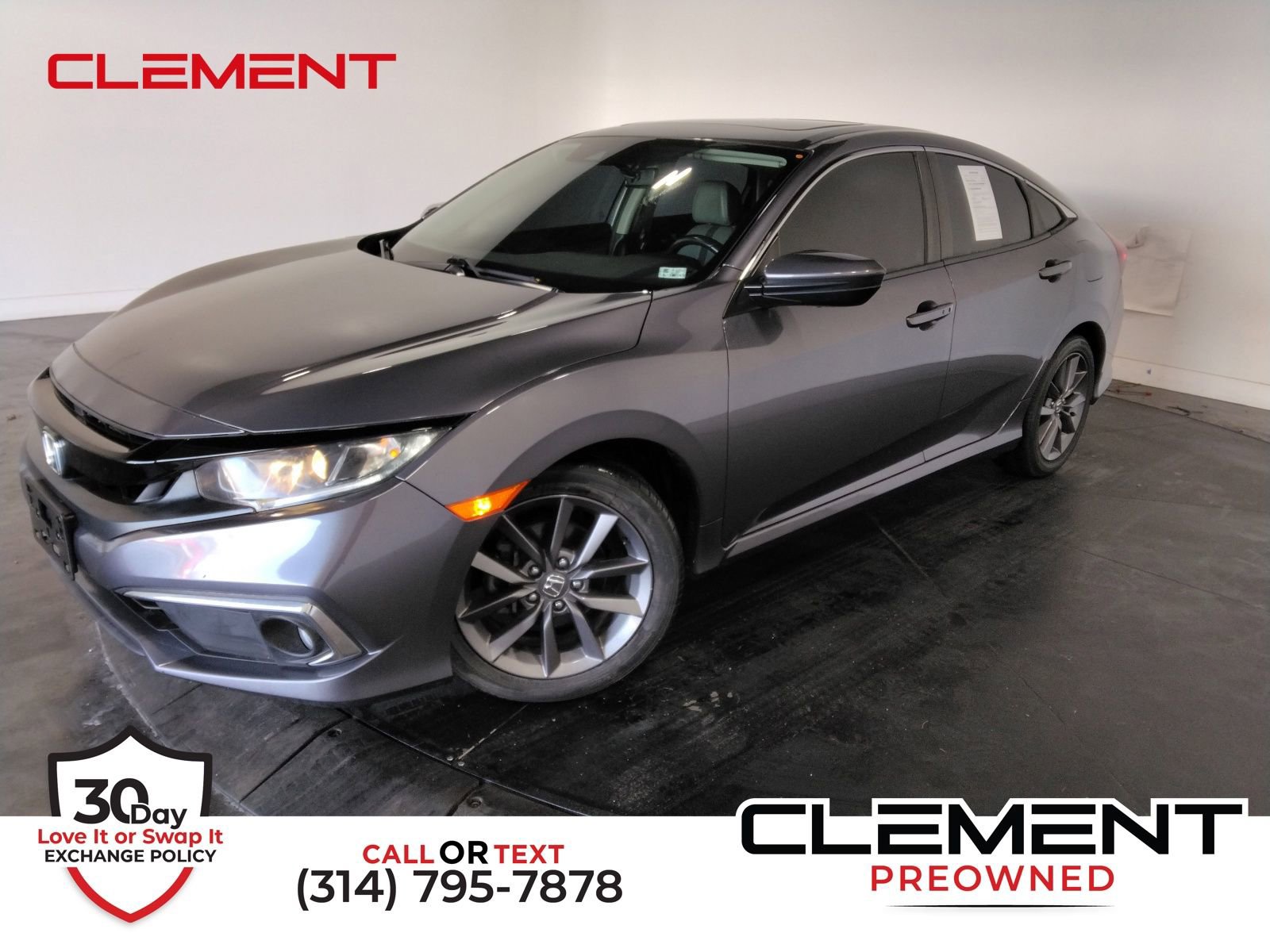 Used 2020 Honda Civic EX-L video 1