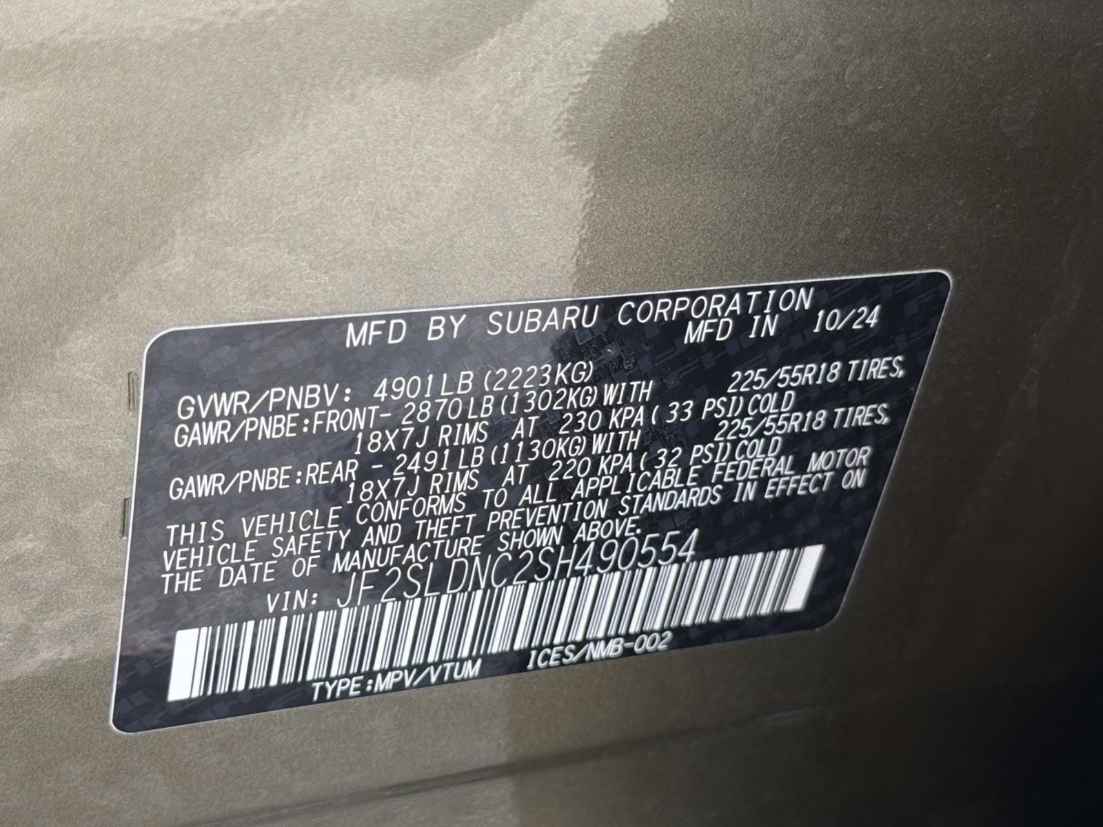 Used 2025 Subaru Forester Limited w/ Popular Package #2 AWD/4WD image 36