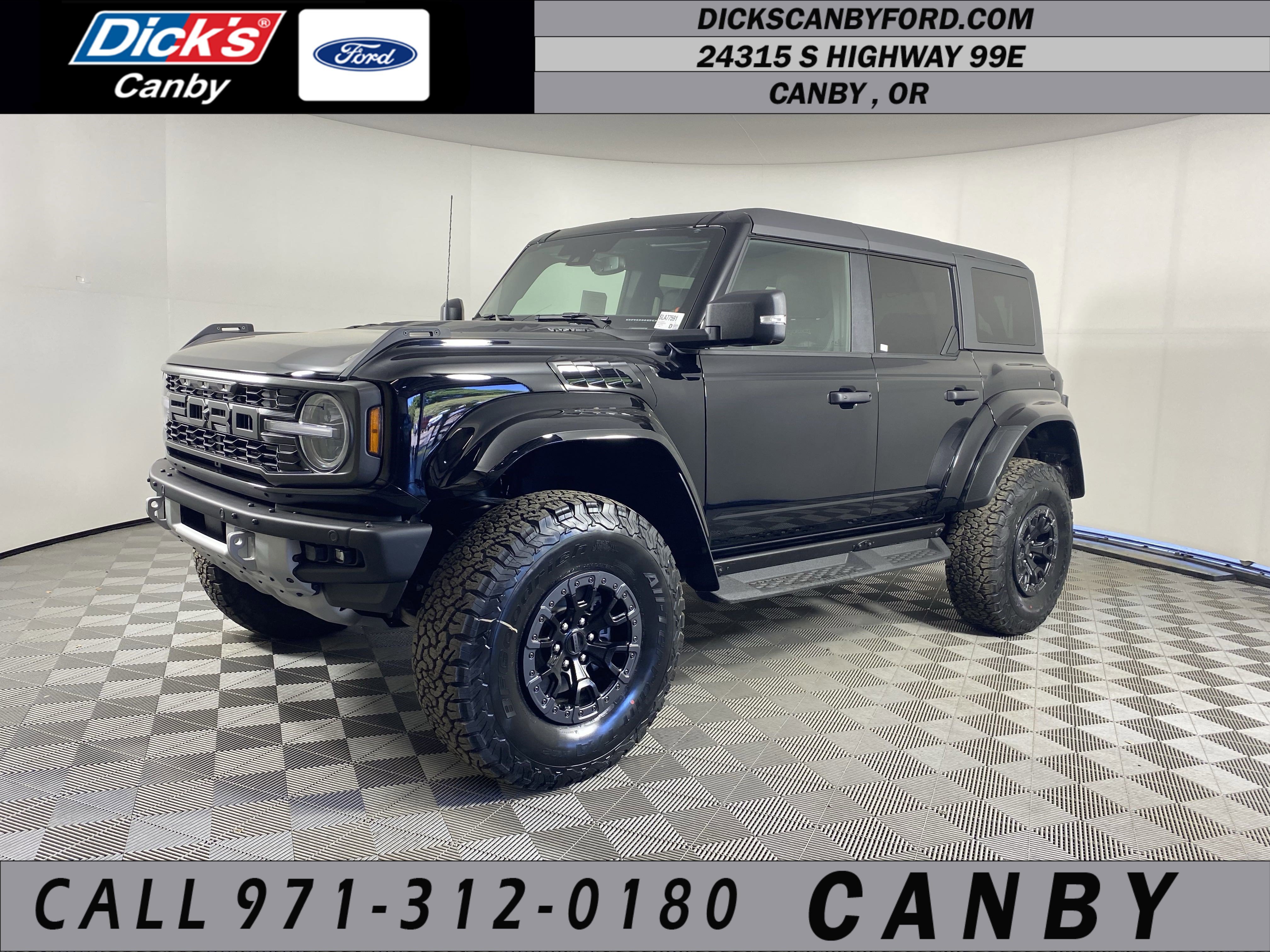 New 2025 Ford Bronco Raptor w/ Interior Carbon Fiber Pack