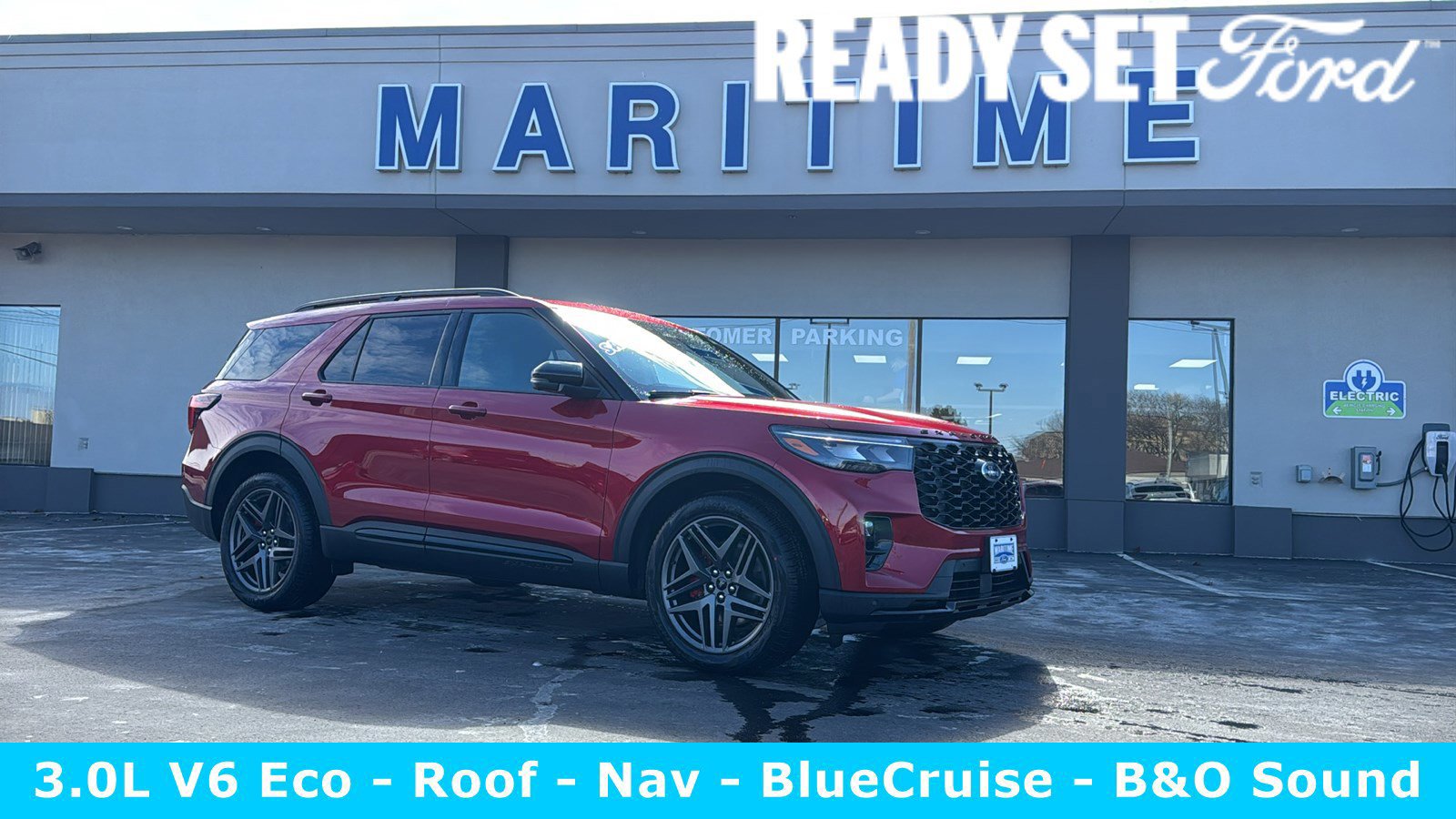 New 2026 Ford Explorer ST w/ Sun And Sound Package image 8