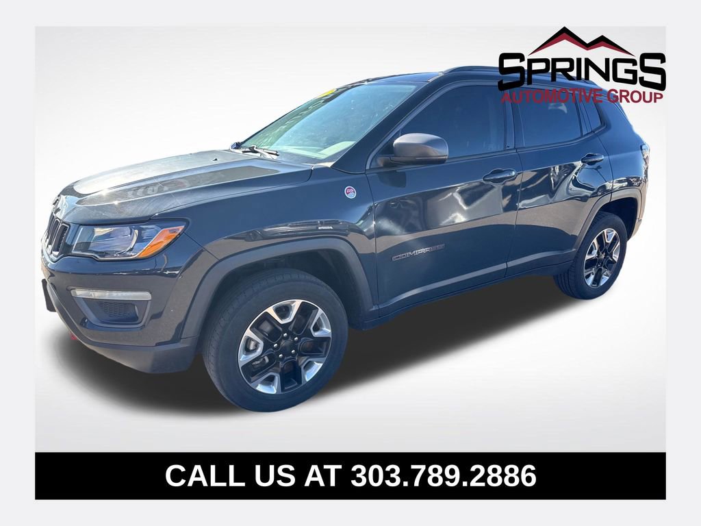 Used 2017 Jeep Compass Trailhawk w/ Leather Interior Group AWD/4WD image 1