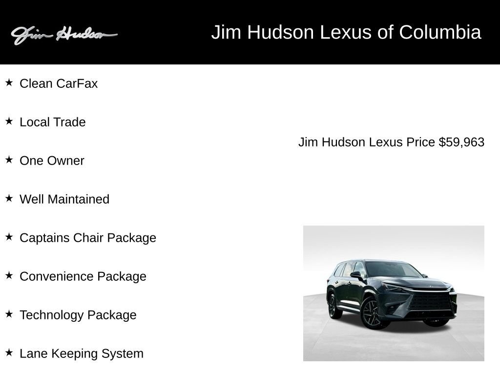 Certified 2025 Lexus TX 350 AWD w/ Technology Package image 4