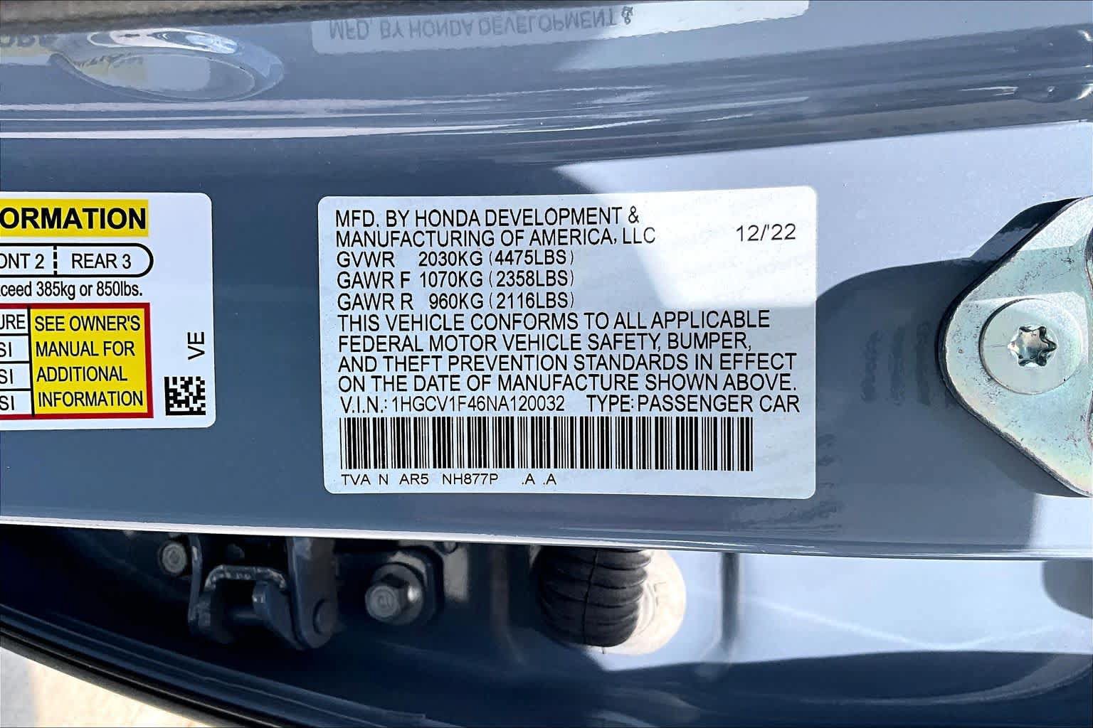 Used 2022 Honda Accord Sport Special Edition image 33