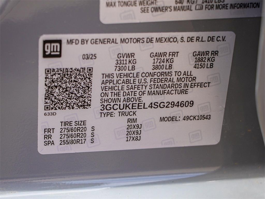 New 2025 Chevrolet Silverado 1500 RST w/ Convenience Package II AWD/4WD image 48