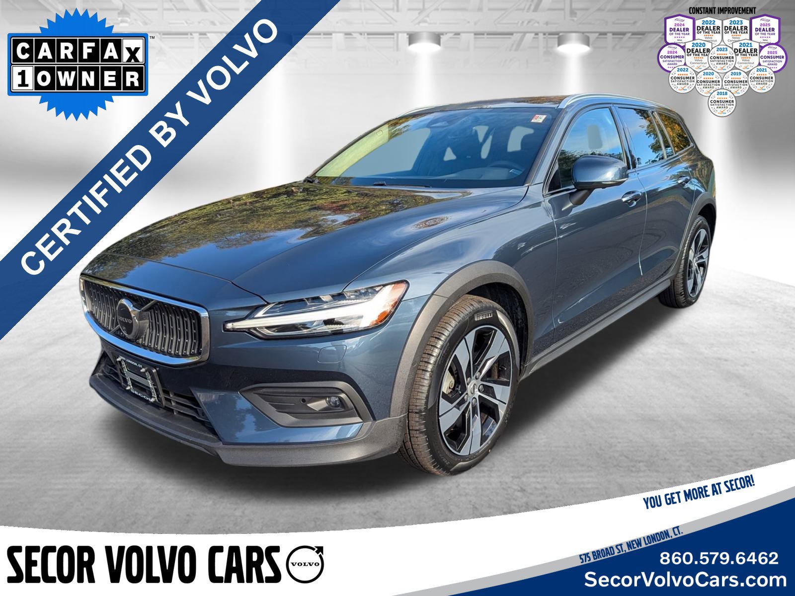 Certified 2024 Volvo V60 B5 Cross Country Plus