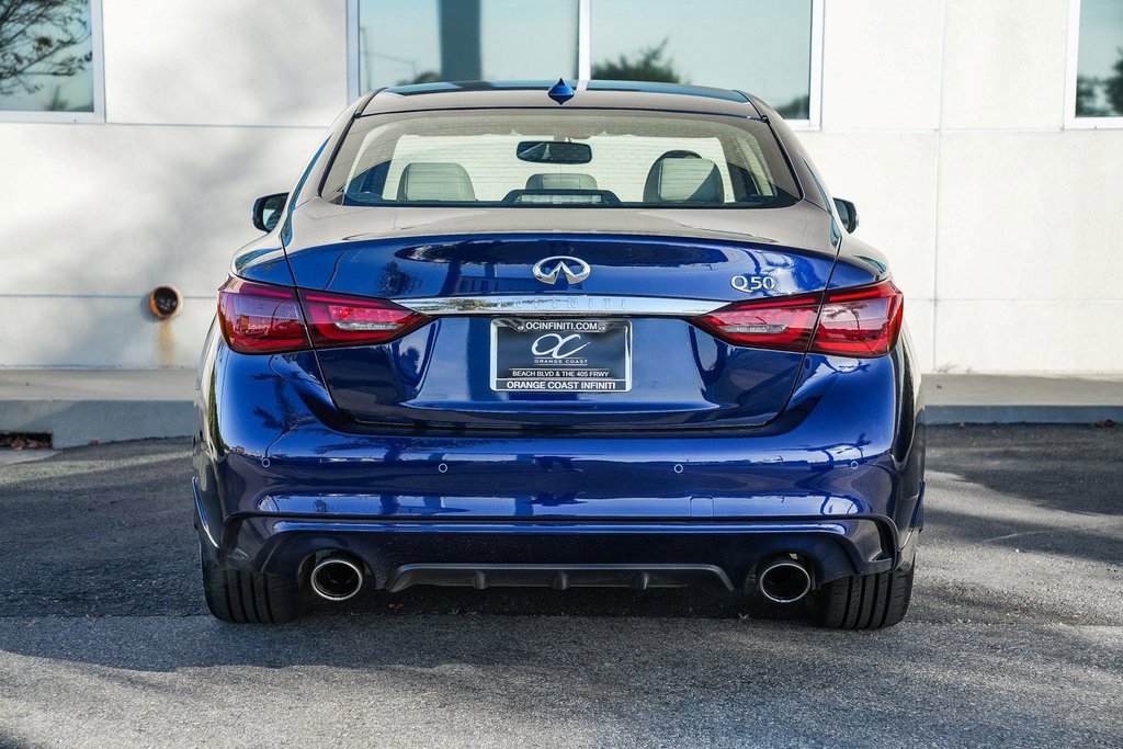 Certified 2023 INFINITI Q50 Luxe w/ Cargo Package image 5