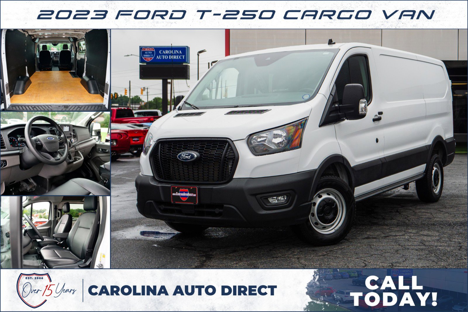 Used 2023 Ford Transit 250 Low Roof w/ Load Area Protection Package