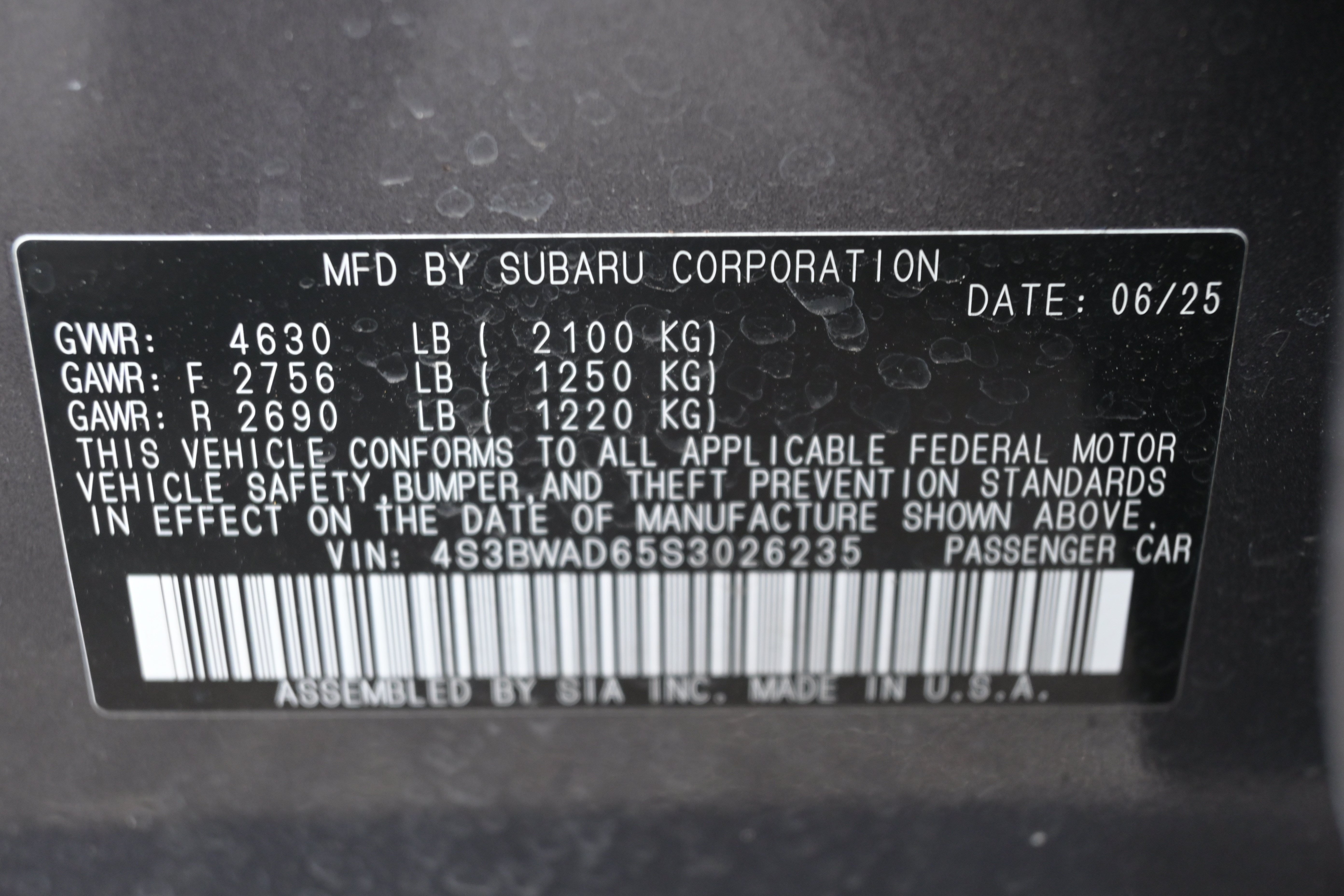 Used 2025 Subaru Legacy Premium AWD/4WD image 35