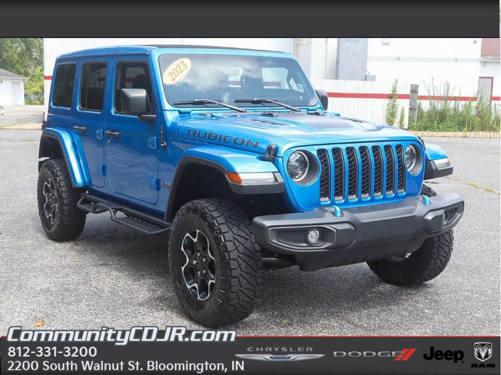 Used 2023 Jeep Wrangler Unlimited Rubicon 4xe