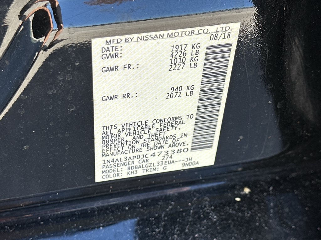 Used 2018 Nissan Altima 2.5 S w/ S Convenience Package FWD image 29