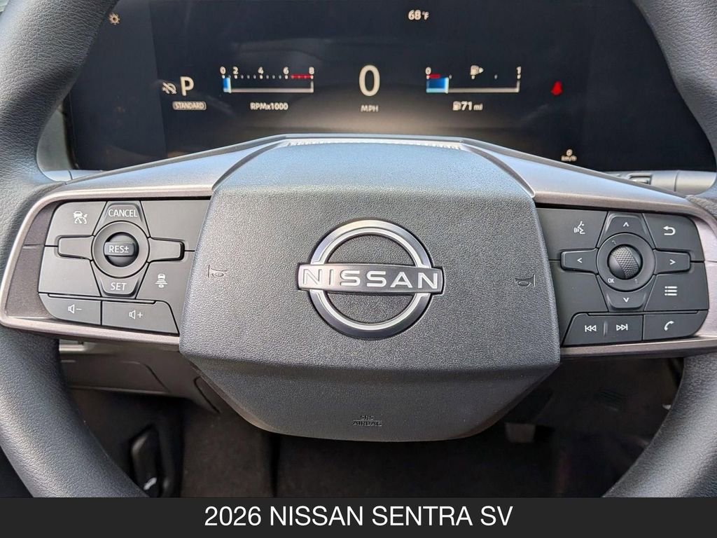 New 2026 Nissan Sentra SV w/ Floor Mat Package FWD image 12