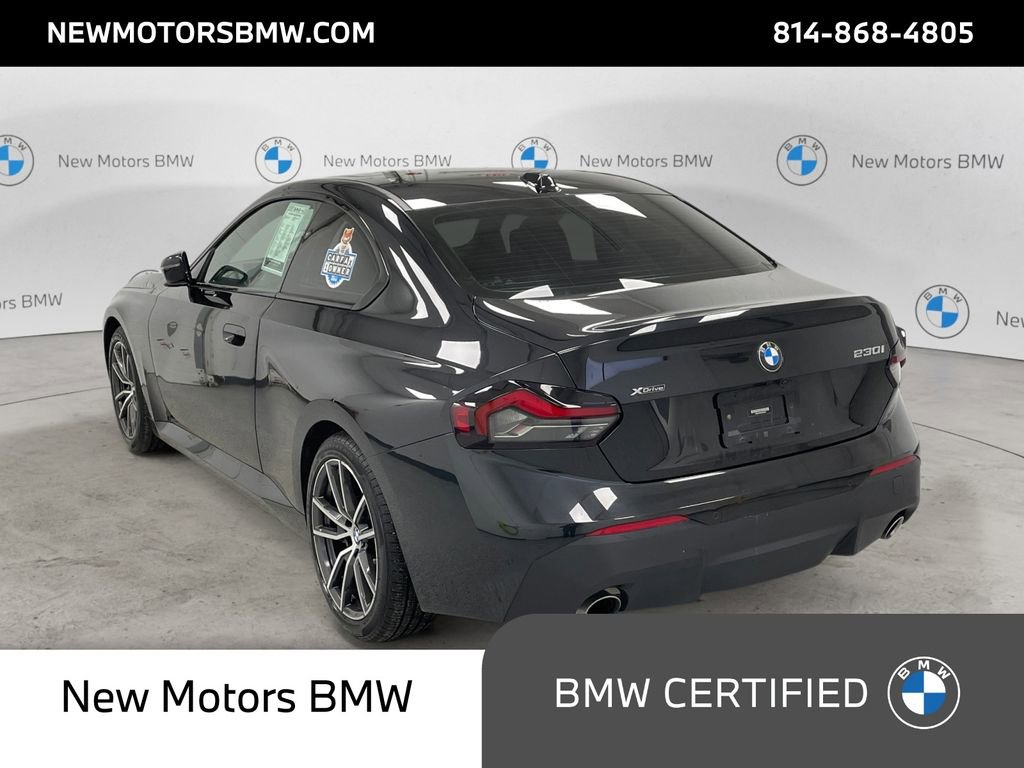 Certified 2023 BMW 230i xDrive Coupe w/ Premium Package AWD/4WD image 2