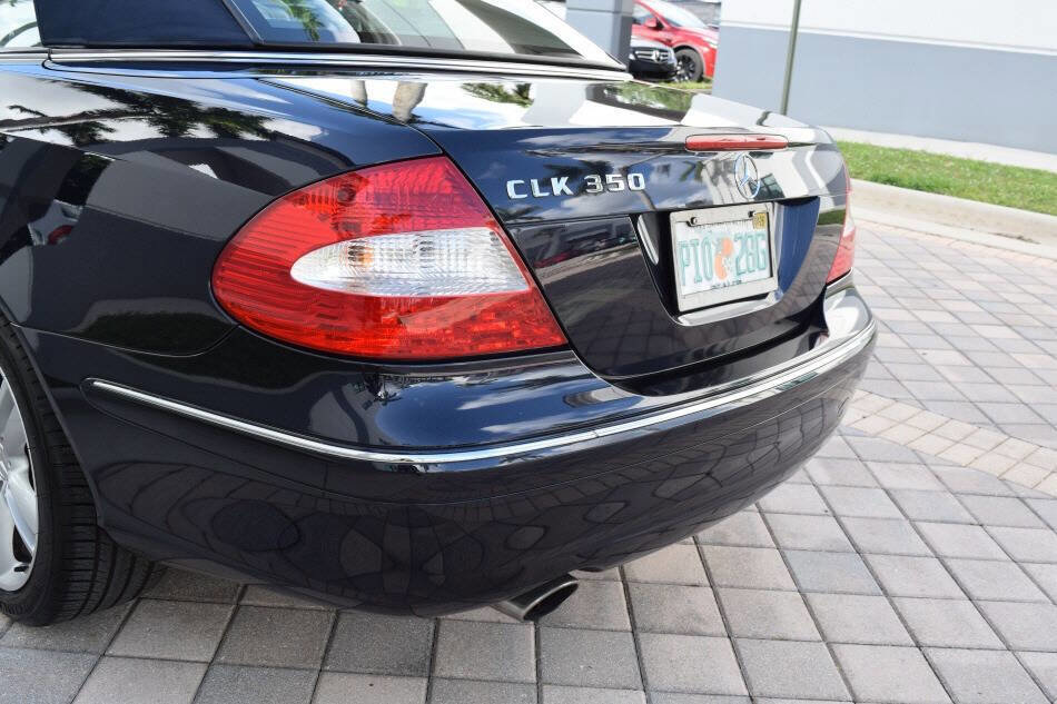 Used 2007 Mercedes-Benz CLK 350 Cabriolet image 21