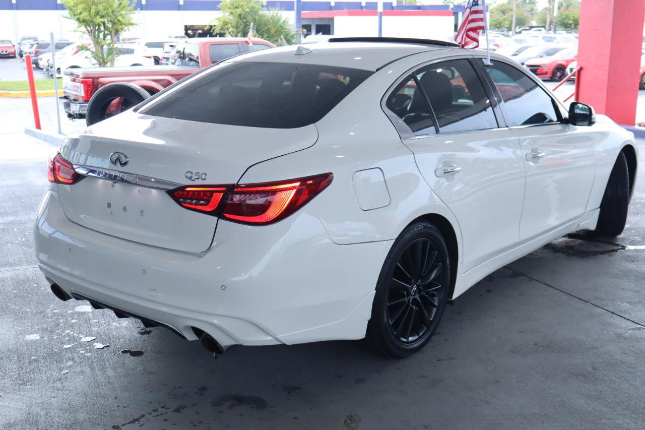 Used 2021 INFINITI Q50 Luxe w/ Seat & Sound Package RWD image 5