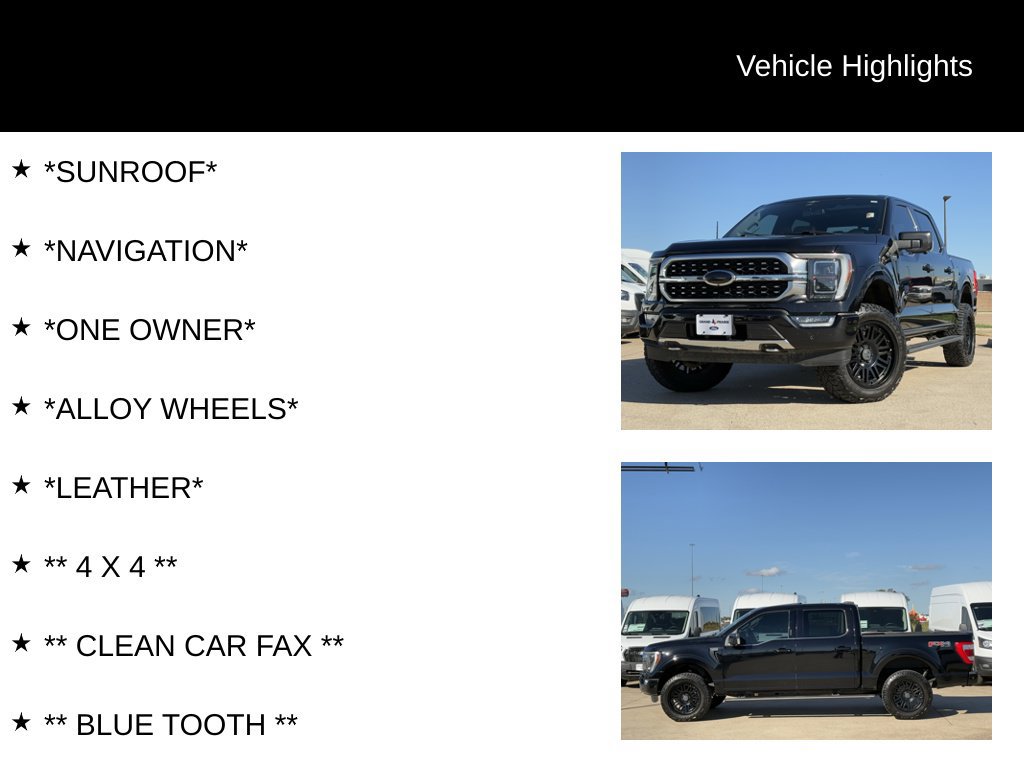 Used 2023 Ford F150 Platinum w/ Equipment Group 701A High AWD/4WD image 4