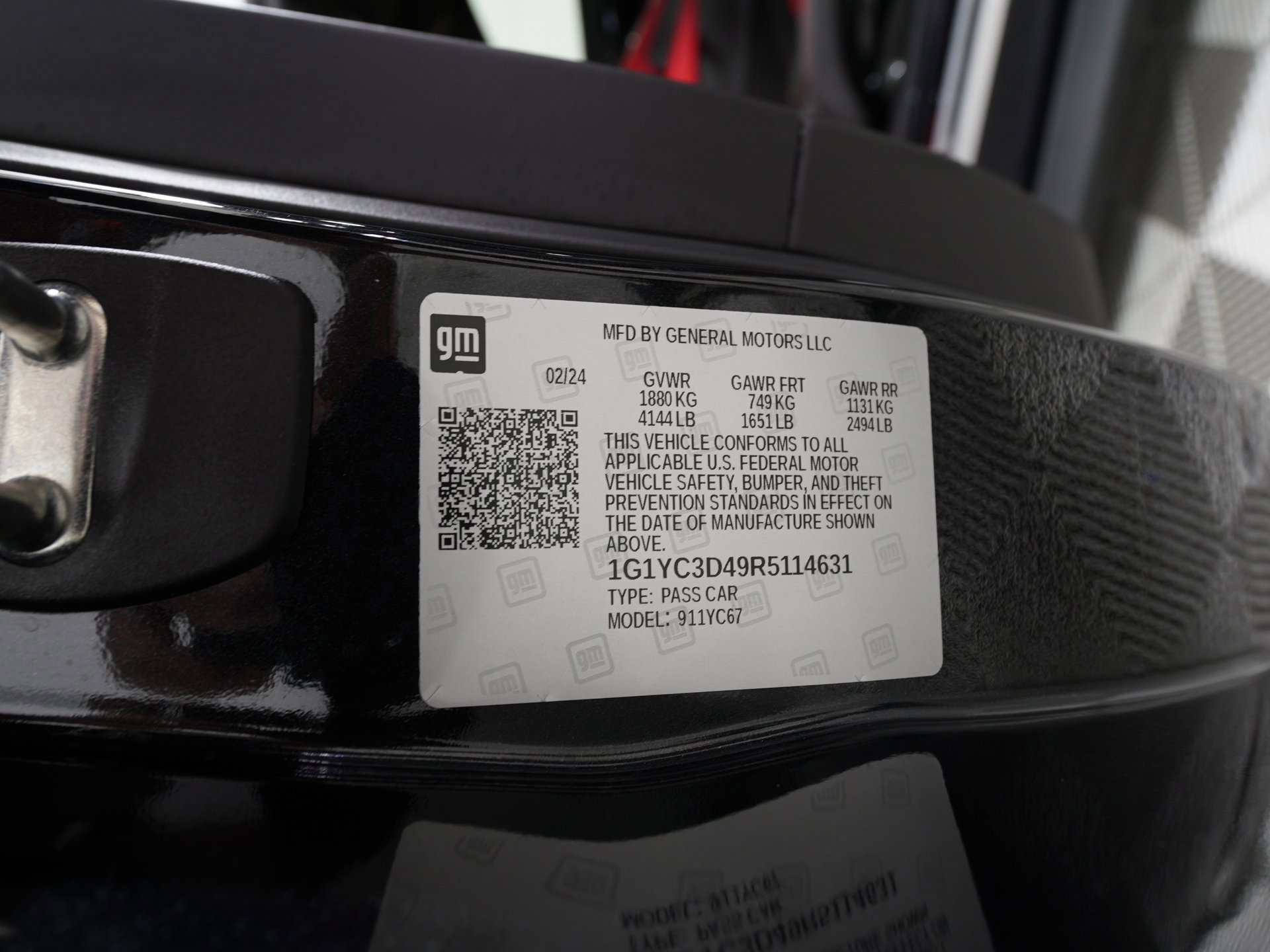 Used 2024 Chevrolet Corvette Stingray Premium Conv w/ Z51 Performance Package image 36