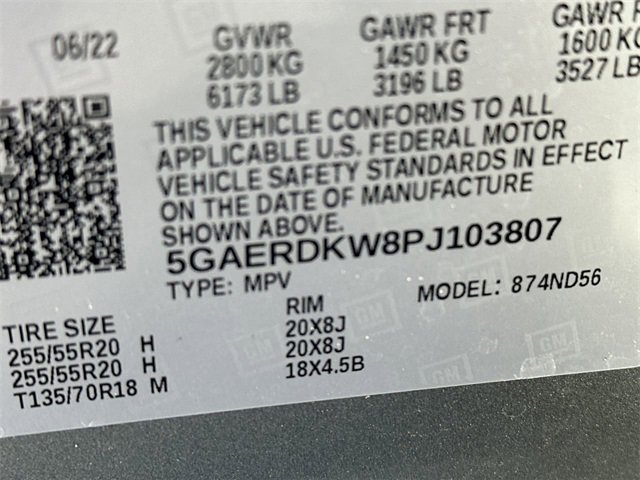 Certified 2023 Buick Enclave Avenir w/ Avenir Technology Package image 34