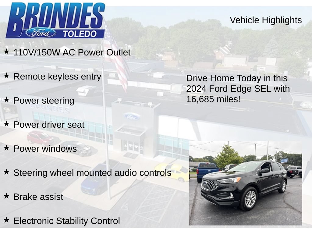 Used 2024 Ford Edge SEL w/ Convenience Package AWD/4WD image 12