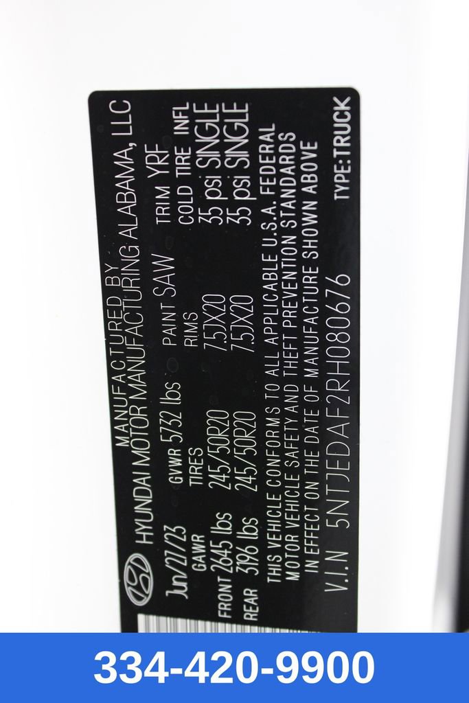 Used 2024 Hyundai Santa Cruz Limited image 32