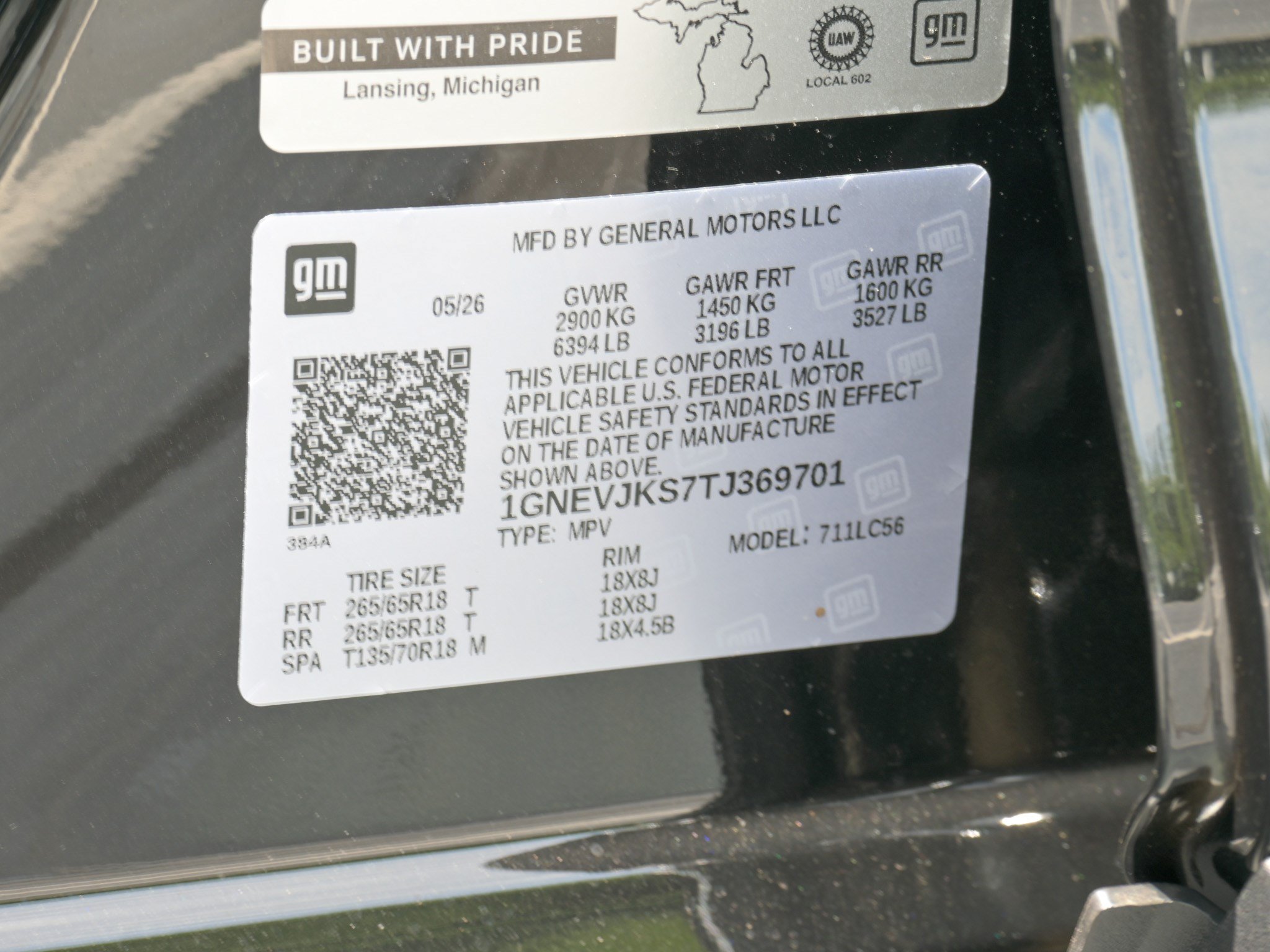 New 2026 Chevrolet Traverse Z71 w/ Enhanced Driving Package AWD/4WD image 38