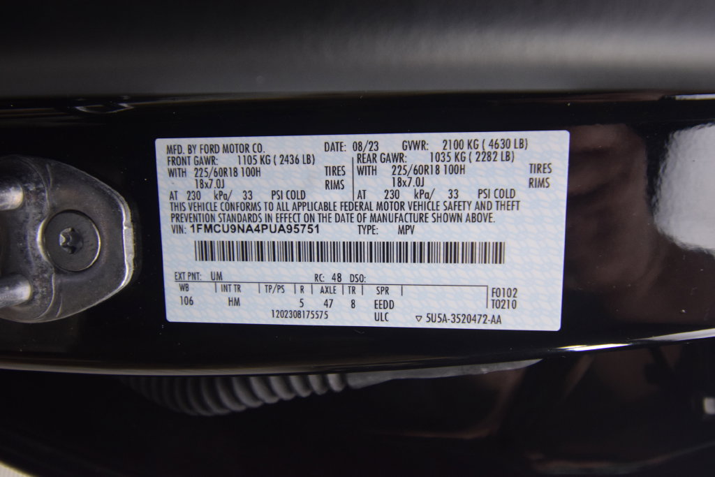 Used 2023 Ford Escape ST-Line Select w/ Tech Pack #1 AWD/4WD image 23
