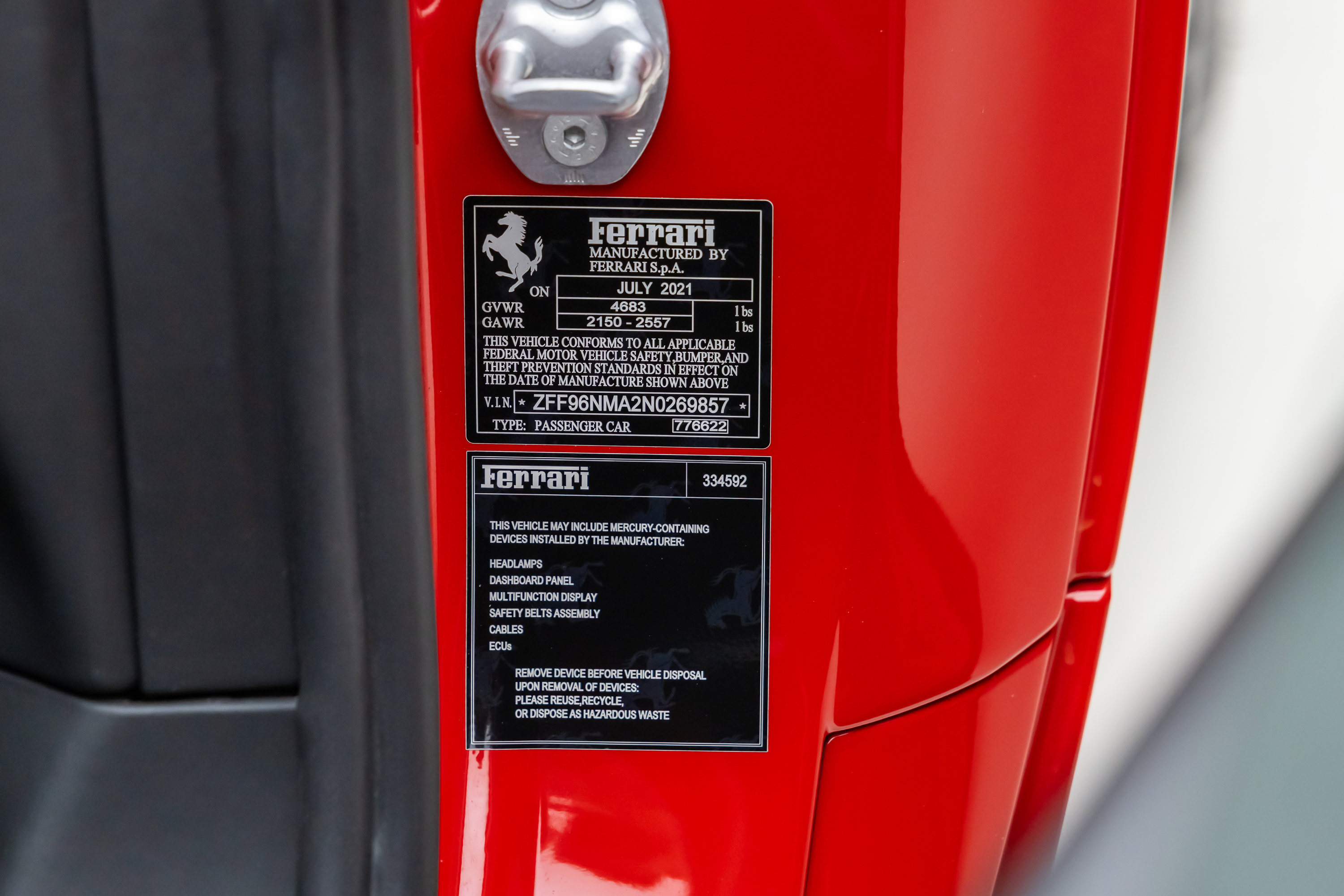 Certified 2022 Ferrari SF90 Spider image 80