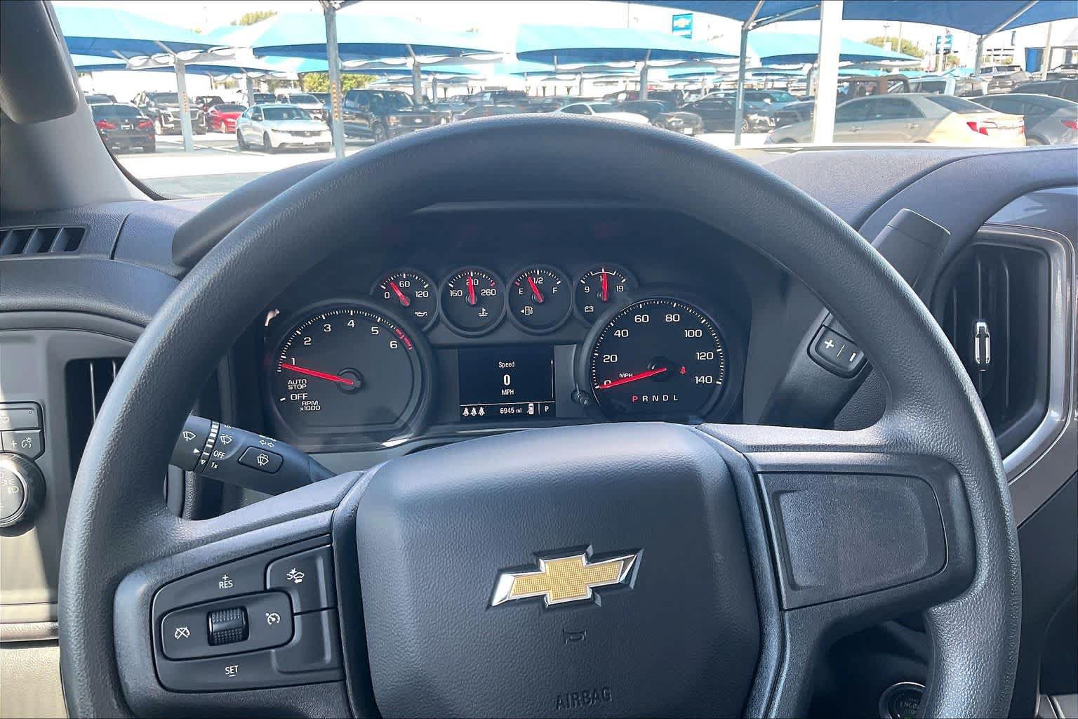 Used 2025 Chevrolet Silverado 1500 Custom w/ Turbomax Blackout Package RWD image 25