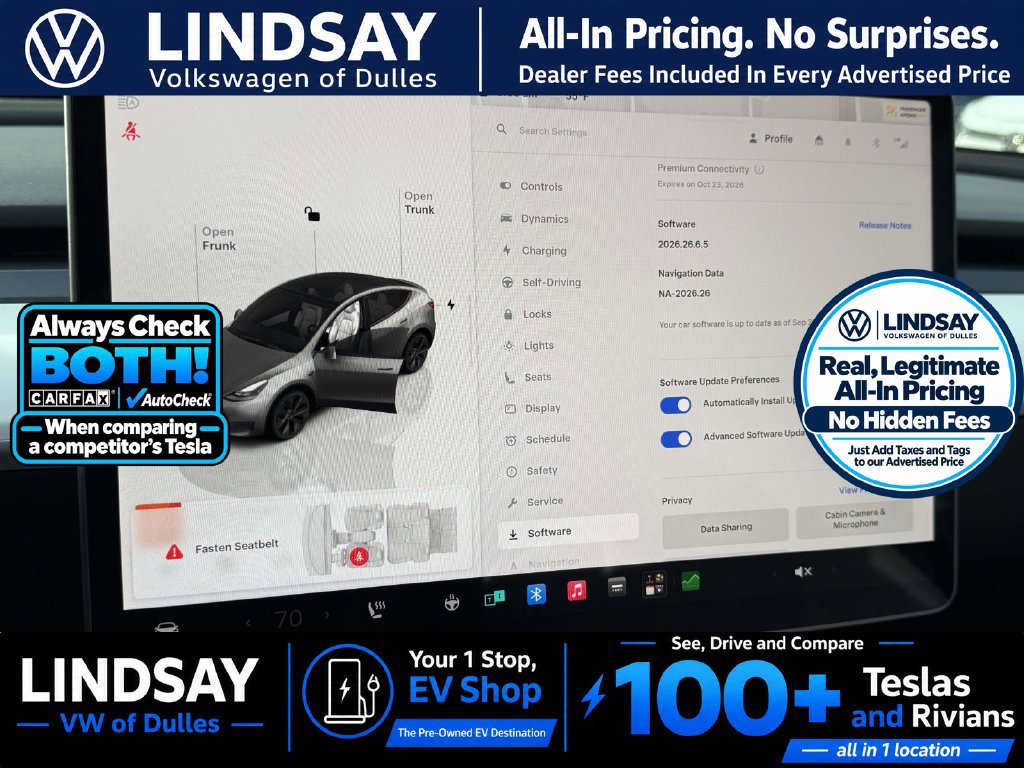 Used 2024 Tesla Model Y Long Range AWD/4WD image 22