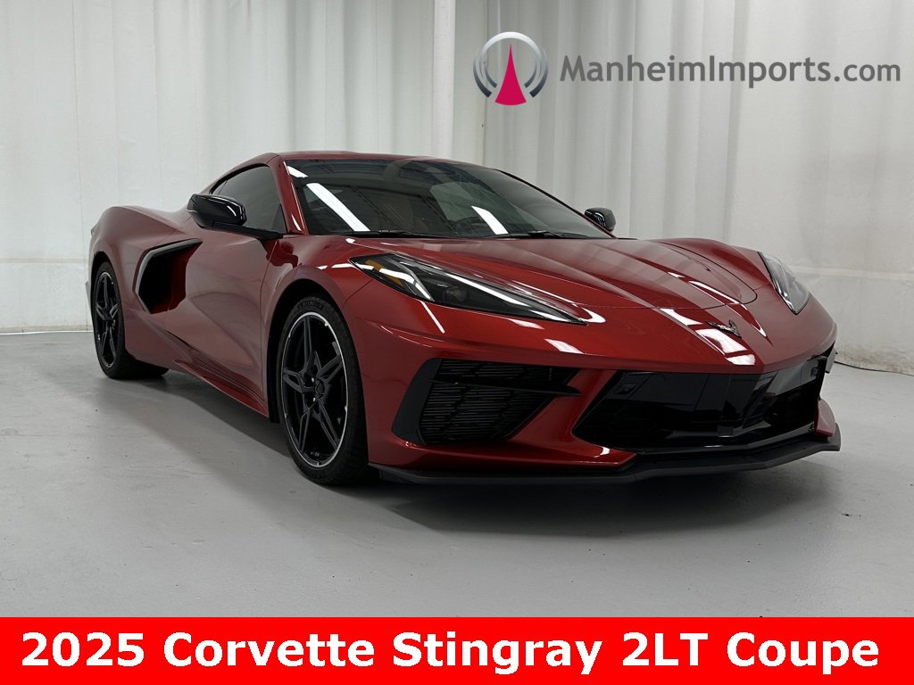 Used 2025 Chevrolet Corvette Stingray Preferred Cpe w/ Stealth Interior Trim Package