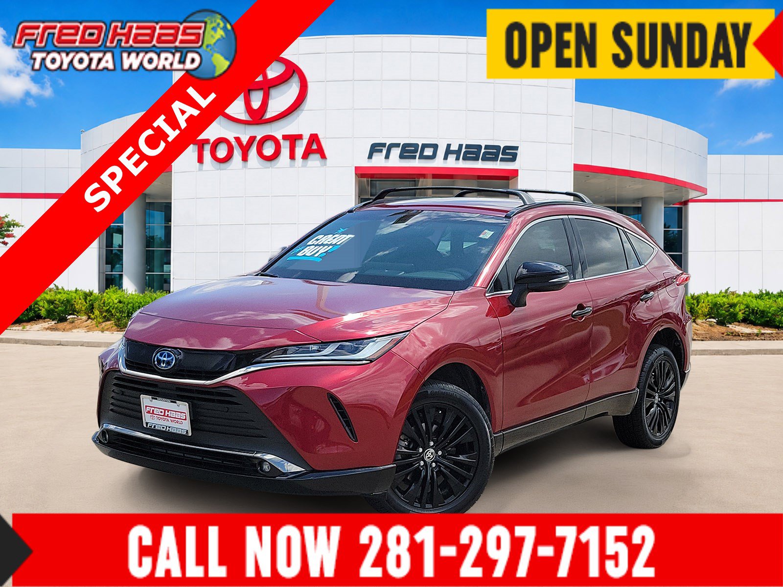 Certified 2024 Toyota Venza Nightshade AWD/4WD image 1