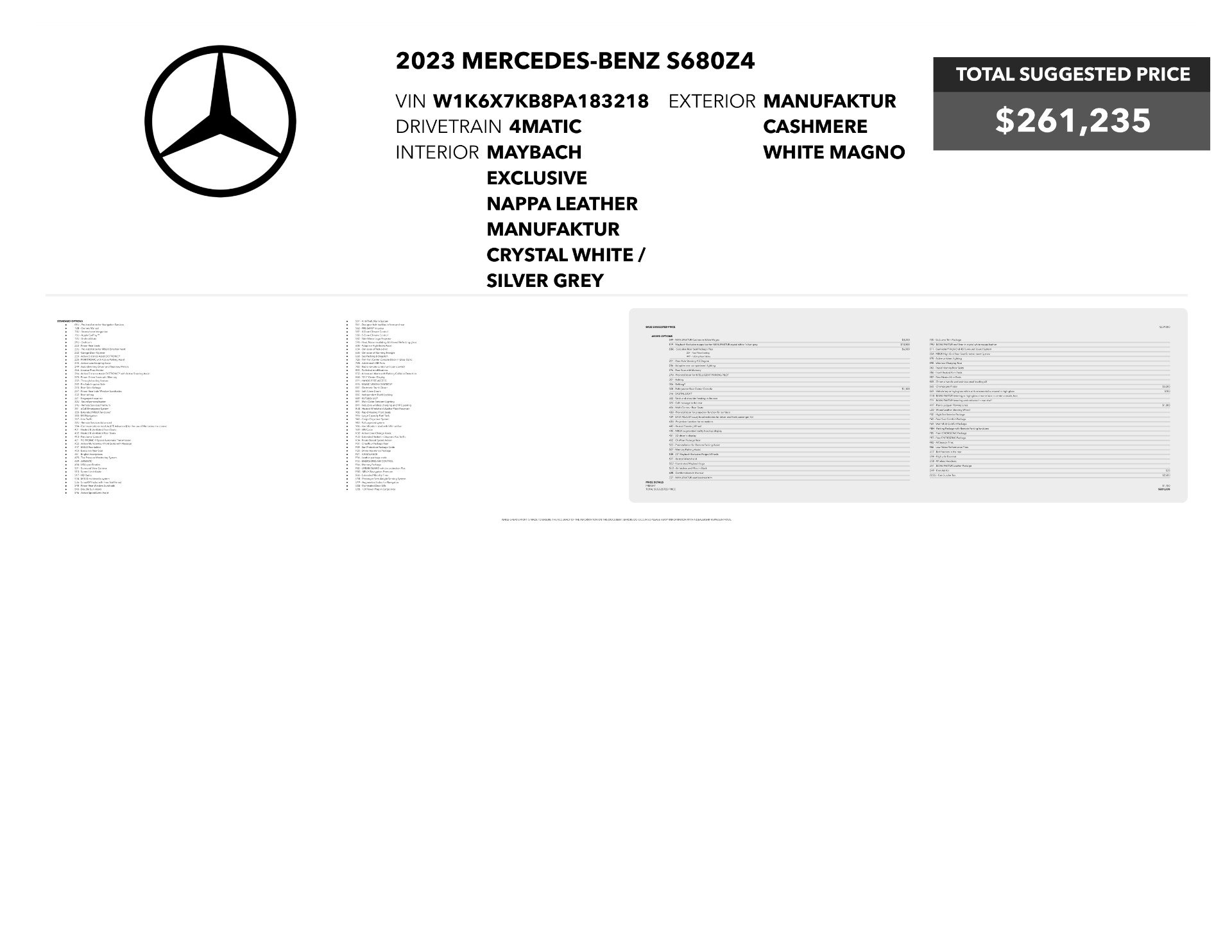 Used 2023 Mercedes-Benz Maybach S 680 4MATIC image 5