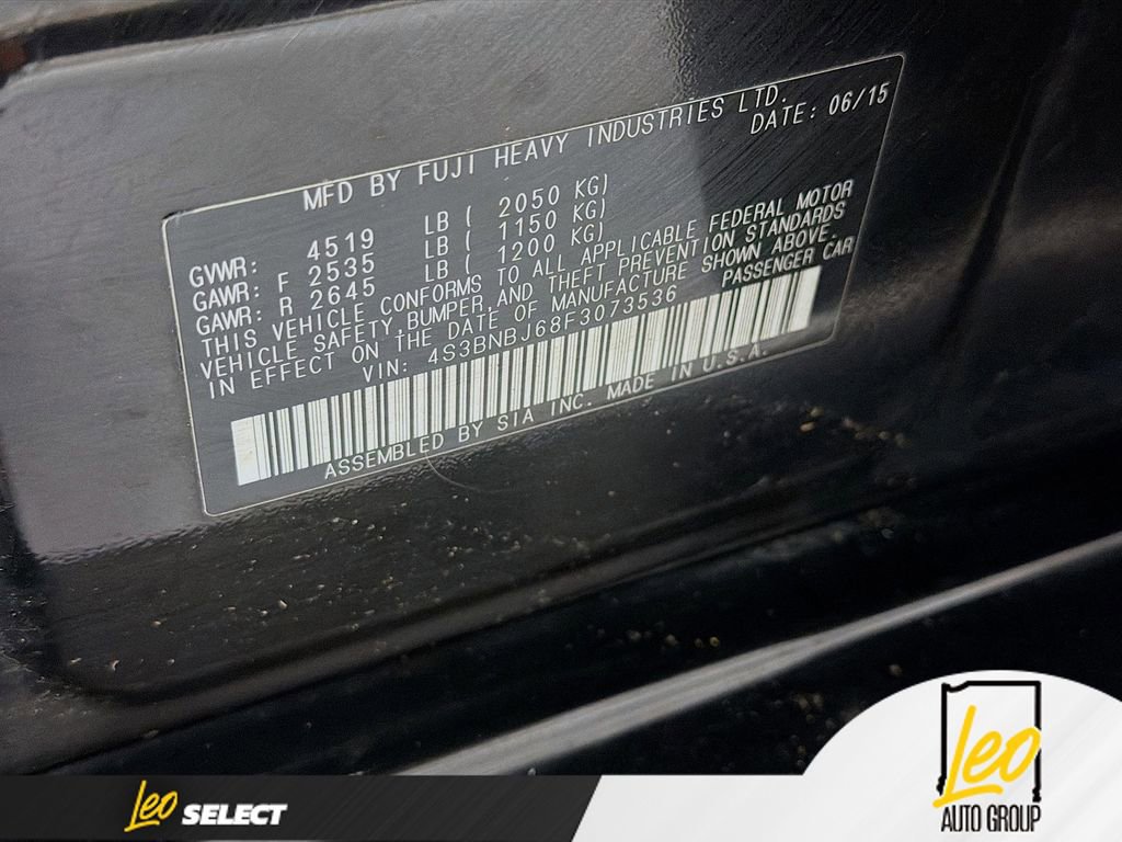 Used 2015 Subaru Legacy 2.5i Limited w/ Popular Package #4 image 32